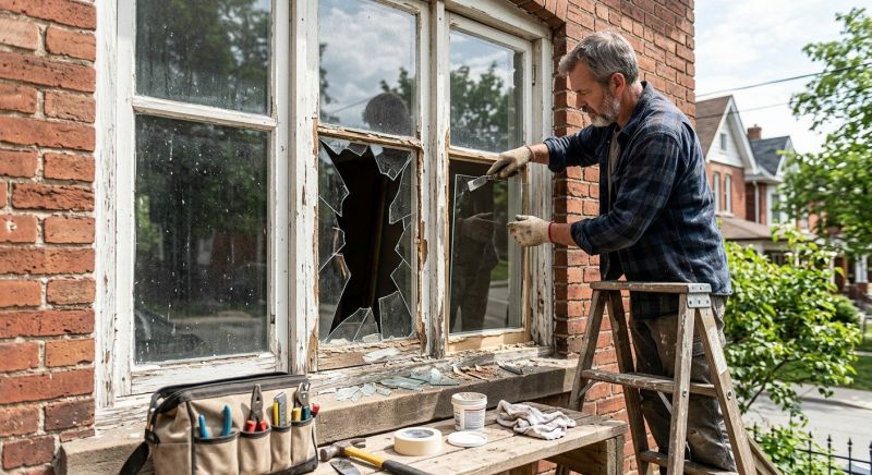 Broken Window Repair in Kansas City, KS