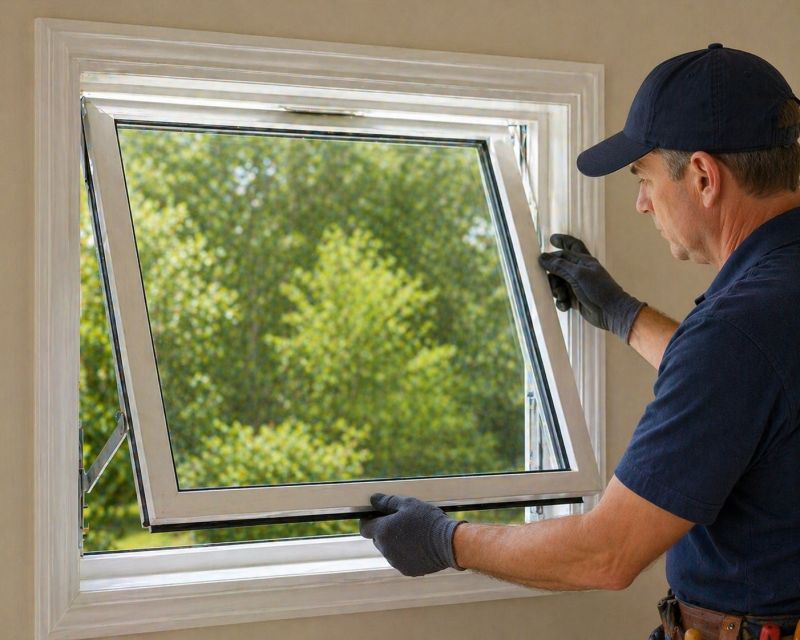 Curved Window Repair in Alpharetta, GA