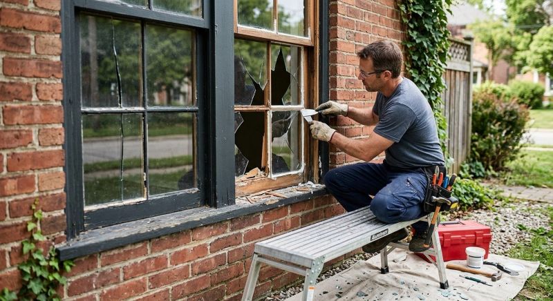 Damaged Window Repair in Olathe, KS