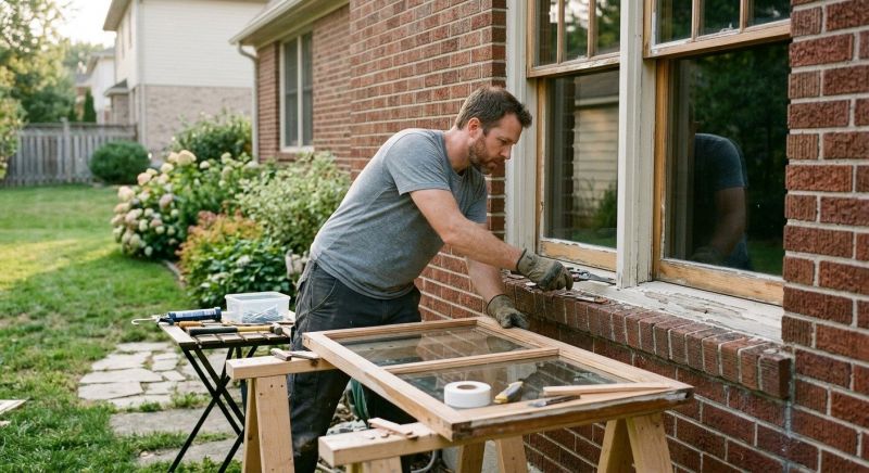 Transom Window Repair in Kansas City, KS