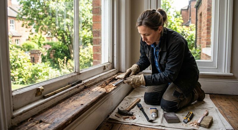 Window Sill Replacement in Overland Park, KS
